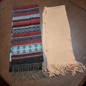NWOT - Unisex - 2 Scarves
